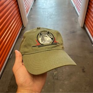 Cougar Mountain Zoo Wolf Cap on Polar Blank